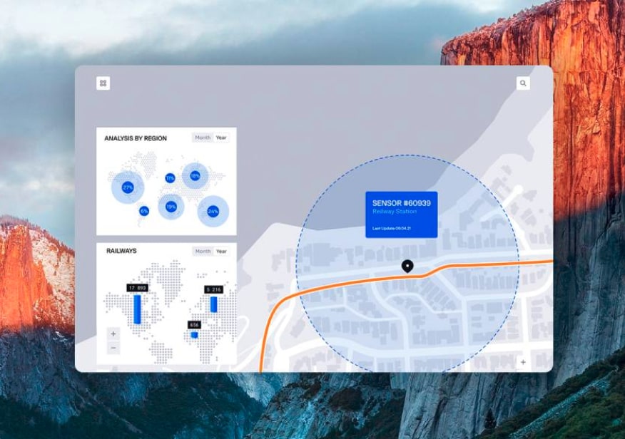 railway system user interface