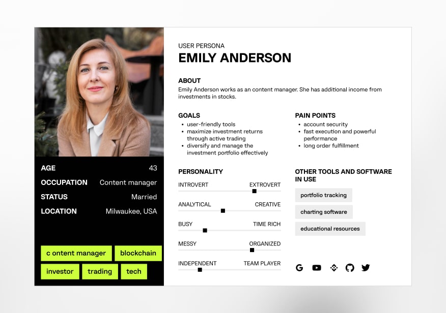 synergy fx user persona